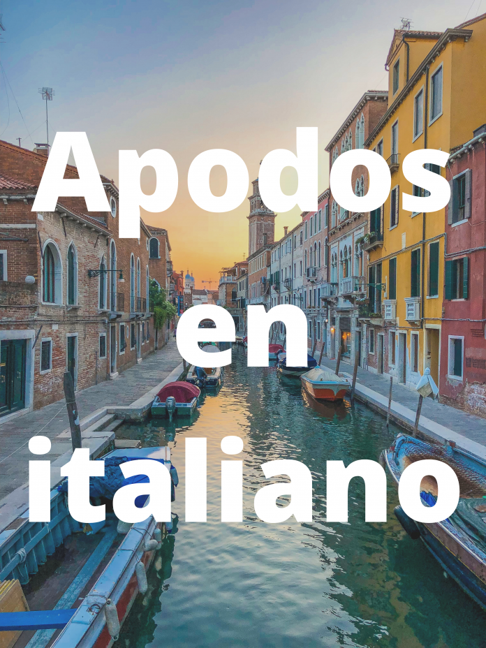 Apodos En Italiano Los MEJORES Del 2023